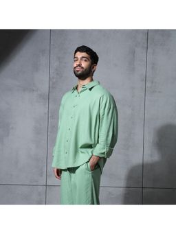 Chapter 2 - Green Matcha Mist Linen Shirt