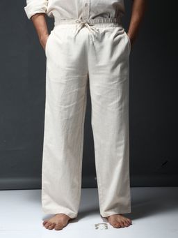 Chapter 2 - Off-White Linen-Cotton Pants
