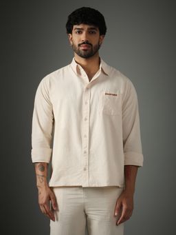 Chapter 2 - Off-White Linen-Cotton Shirt