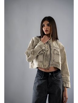Chapter 2 - Beige Sand Wash Utility Jacket