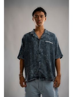 Chapter 2 - Washed Waffle Blue Shirt