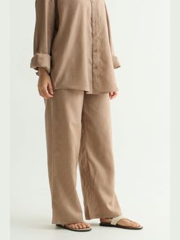 Chapter 2 - Mocha Brown Linen Pant