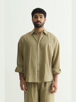 Chapter 2 - Olive Green Linen Shirt