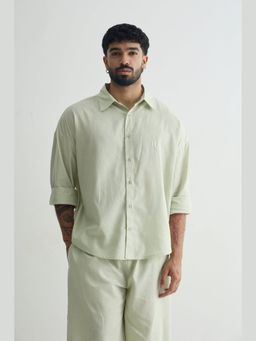 Chapter 2 - Sage Olive Linen Shirt