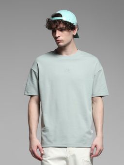 Jack & Jones - Men Green Cotton Blend T-Shirt