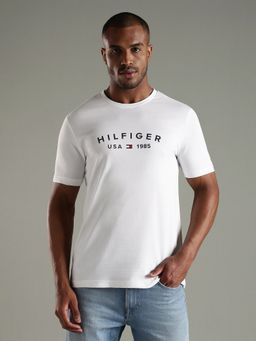 Tommy Hilfiger - Men White Cotton T-Shirt
