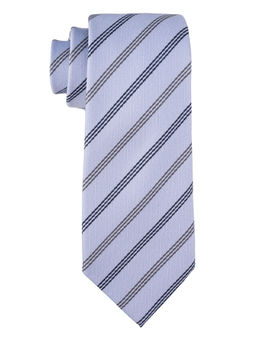 The Tie Hub - Wool & Silk Blue Tie