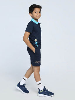 Puma - SOFTRIDE Enzo NXT Jr Unisex Blue Sneakers