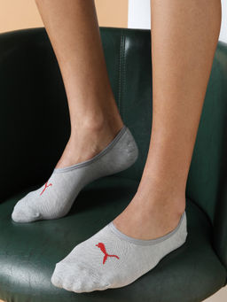 Puma - Footie Unisex Multicolor Socks (Pack of 3)