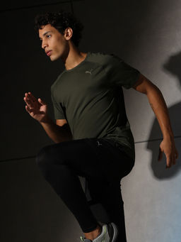 Puma - Green Men Run Cloudspun T-Shirt
