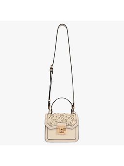 Aldo - MAGLIA Beige Women's Top Handle Handbag With Detachable Strap