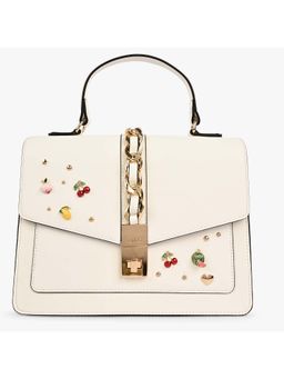 Aldo - OCULATUS Off White Women's Top Handle Handbag