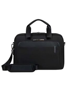 Samsonite - EVOSIGHT Solid Polyester Laptop Bag With Detachable Strap - Black