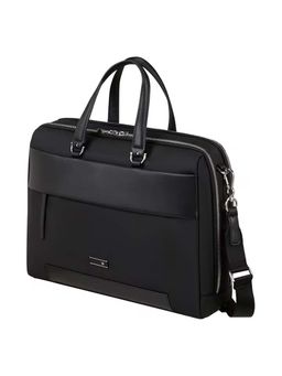 Samsonite - ZALIA 3.0 Solid Polyester Laptop Bag With Detachable Strap - Black (L)