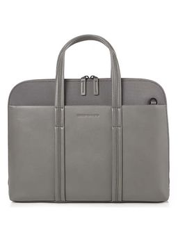 Samsonite - NEW JEFFERSON Solid Polyester Laptop Bag With Detachable Strap - Grey (S)
