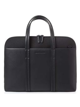 Samsonite - NEW JEFFERSON Solid Polyester Laptop Bag With Detachable Strap - Black (S)