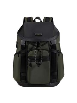 Samsonite - Relyon Solid Polyester Laptop Backpack - Green (L)