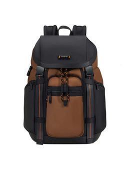 Samsonite - Relyon Solid Polyester Laptop Backpack - Brown (L)