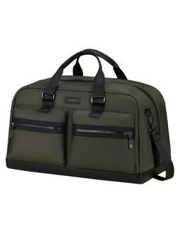 Samsonite - RELYON Solid Polyester Duffle Bag With Detachable Strap - Green (M)