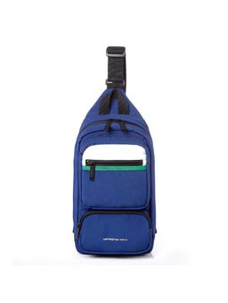 Samsonite - MARSTON Solid Nylon Sling Bag With Detachable Strap - Blue (XS)
