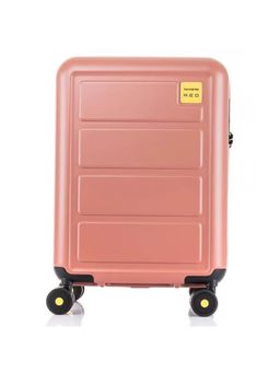 Samsonite - TOIIS L Textured Polycarbonate Expandable 8 Spinner Wheel Trolley Bag - Coral