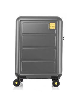 Samsonite - TOIIS L Textured Polycarbonate Expandable 8 Spinner Wheel Trolley Bag - Grey