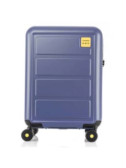 Samsonite - TOIIS L Textured Polycarbonate Expandable 8 Spinner Wheel Trolley Bag - Blue