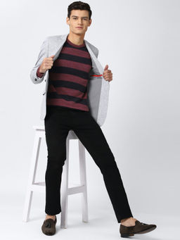 Peter England - Maroon Sweater