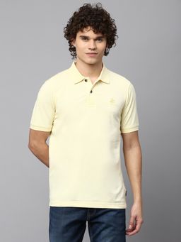 Beverly Hills Polo Club - Core Stretch Pique Polo Yellow