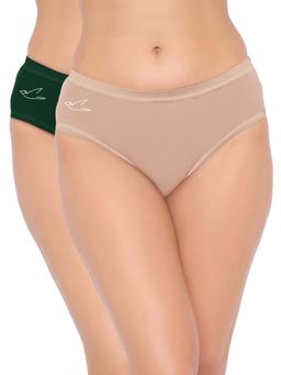 FREECULTR - Cotton Hipster For Womens Multi-Color (Pack of 2)