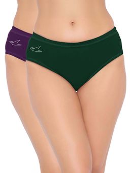 FREECULTR - Cotton Hipster For Womens Multi-Color (Pack of 2)