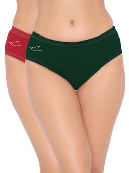 FREECULTR - Cotton Hipster For Womens Multi-Color (Pack of 2)