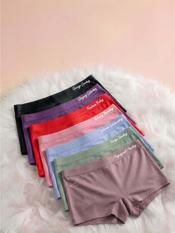 FREECULTR - Everyday Expression Boyshort For Womens Multi-Color (Pack of 7)