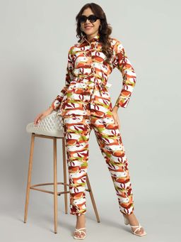 SEPHANI - Women Cotton Co-Ord Set Multi-Color (Set of 2)