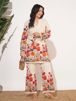 SEPHANI - Women Cotton Co-Ord Set Multi-Color