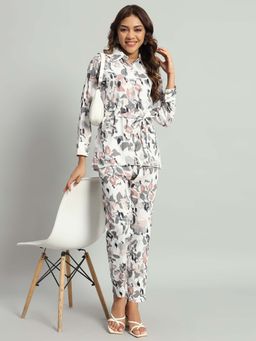 SEPHANI - Women Cotton Co-Ord Set Multi-Color (Set of 2)