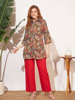 SEPHANI - Women Cotton Co-Ord Set Multi-Color (Set of 2)