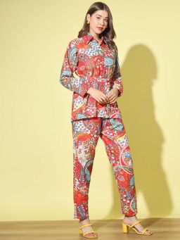 SEPHANI - Women Cotton Co-Ord Set Multi-Color (Set of 2)