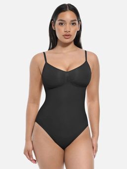 Shop The Edit - Black Women High Compression Shapewear Bodysuit