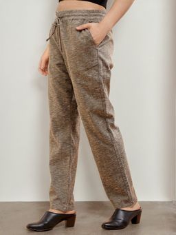 Freehand - Women Olive Regular Fit Mid-Rise Trouser