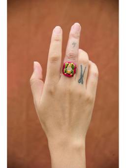Ziddi - Multi-Color Veda Ring