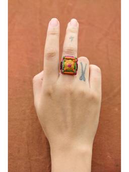 Ziddi - Multi-Color Elisa Ring