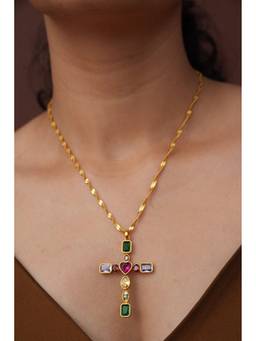 Ziddi - 22K Gold Plated Twisted Chain