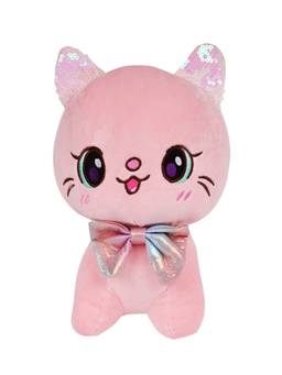 DukieKooky - Super Cute & Adorable Love Cat Soft Plush Toy Hight 25 Cm