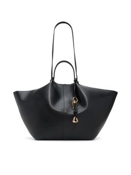 Aldo - Marida Womens Black Satchel Bag With Detachable Strap & Two Pouches