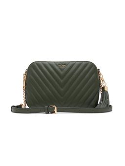 Aldo - Onilalinnn Womens Green Sling Bag With Charm