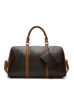 Aldo - Philipina Womens Brown Duffle Bag With Detachable Strap & Card Case