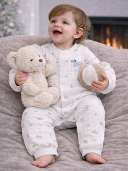 Little Surprise Box - All-Over Dachshund, Full Sleeves Romper