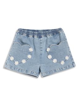 MINI KLUB - Blue Cotton Shorts