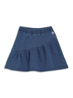 MINI KLUB - Blue Cotton Skirt